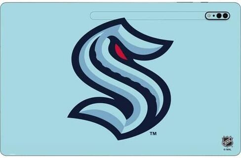 ملصق Skinit للكمبيوتر اللوحي متوافق مع Samsung Galaxy Tab S8 Ultra - تصميم شعار NHL Seattle Kraken مرخص رسميًا in Saudi Arabia