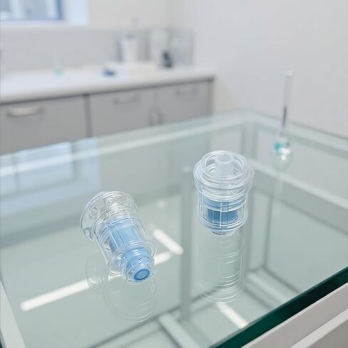 100Pack Luer Lock Needleless Connector, Multi-Purpose Extension Set Fittings, Sterile Individually Wrapped Individually Seal for Veterinary and Lab in Saudi Arabia