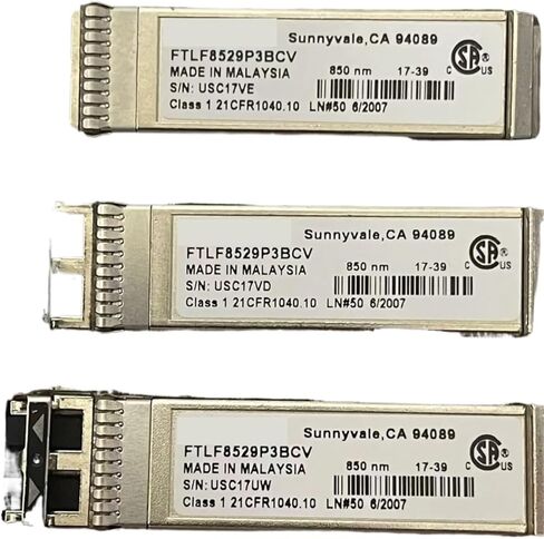 1pcs 16g Network adapter/FTLF8529P3BCV/16G Multimode LC 850nm/ Network Adapter Switch Optical Fiber module/16g Fiber in Saudi Arabia