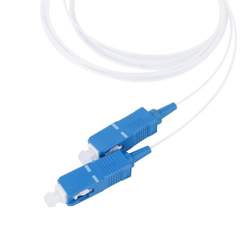 PLC SC مقسم الألياف البصرية 0.9 مم G657A1 ضفيرة ألياف أحادية الوضع (SCUPC، 1X2، 2) in Saudi Arabia