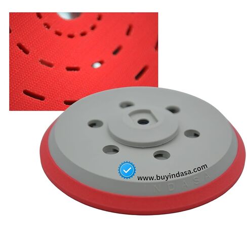 اشتري Indasa Rhynogrip 6 بوصة Ultravent Multi-Hole Grip High Profile Universal Backup Pad، 561836 in Kuwait