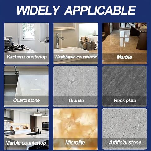 Marble Polishing Powder 2.2LB for Stone Restoration, Stone Polish Compound for Marble, Granite and Natural Stone, Removes Dullness, Water Spots and Light Scratches for Countertops Floors Tile in Saudi Arabia