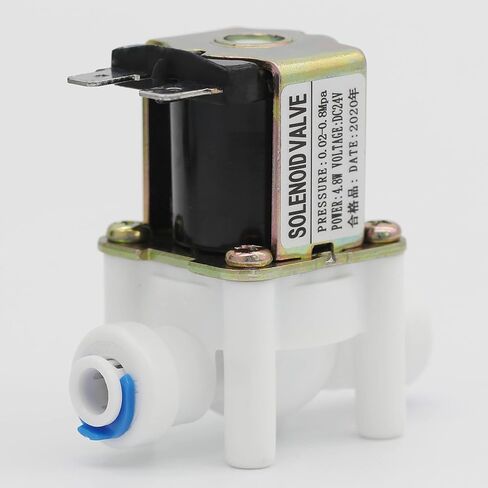 DIGITEN 24V 1/4" Inlet Feed Water Solenoid Valve for RO Reverse Osmosis Pure System in Saudi Arabia