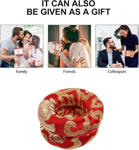 2pcs Music Bowl Mat Sound Bowl Cushion Singing Cushion Singing Silk Meditation Mat Parts Cotton Cover in Saudi Arabia