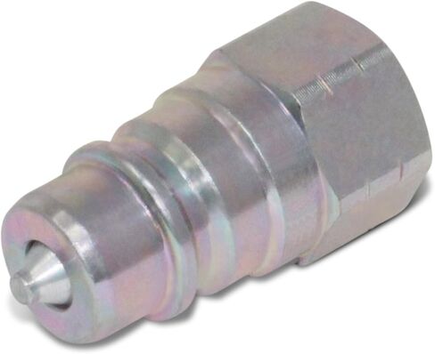 قارنات توصيل هيدروليكية سريعة مقاس 1/4 بوصة Ag ISO 5675، خيط 3/8 بوصة SAE (9/16 بوصة - 18 ORB)، مجموعتان in Saudi Arabia