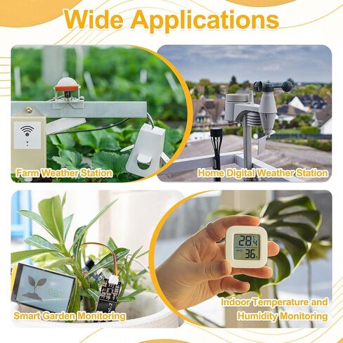 MECCANIXITY 3 قطع GY-BME280 4Pin I2C IIC SPI وحدة استشعار الضغط الجوي 5 فولت ارتفاع عالي الدقة مستشعر درجة الحرارة والرطوبة مع دبابيس رأس وسلك توصيل معزز in Kuwait
