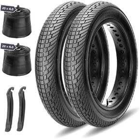 WHEELO E-Bike Fat Tire: 20x4.0 Inch Heavy Duty Fat Tire for Electric Mountain Bicycle and Trike,Folding High-Performance and All-Terrain Tire with Offroad or Trail Riding in Saudi Arabia
