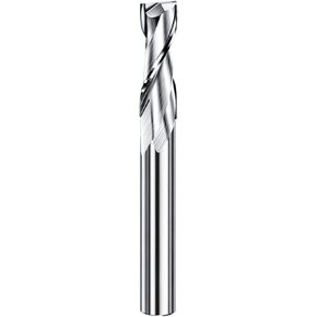 1pcs 1/4" Shank Carbide Flat Nose End Mill Cutter CNC Router Bits 2 Flute Tungsten Engraving Bit for Acrylic PVC MDF Hardwood in Saudi Arabia