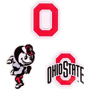 Desert Cactus Ohio State University Acrylic Magnet 3 Pack OSU Buckeyes Decorative Design Officially Licensed (Magnet Set A) in Kuwait