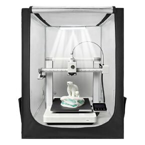 VEVOR 3D Printer Enclosure, Dustproof Waterproof Large Oxford Cloth 3D Printer Tent, Constant Temperature Protective Case with LED Lighting, Compatible with Creality/ELEGOO/Anycubic Popular Models in Kuwait