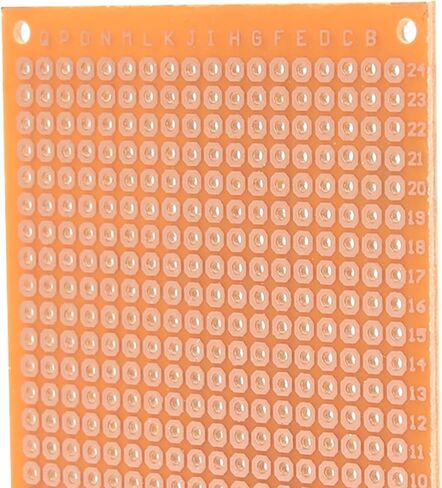 Solderable Breadboard, 10PCS 5x7cm Single Side Universal, Prototype PCB Board, Perfboard for DIY Soldering Projects, for Electronics Hobbyists, Students, Makers, Engineers, Home La in Saudi Arabia