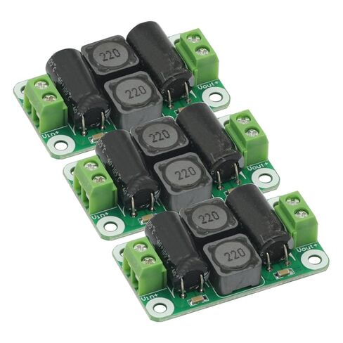 3PCS DC Power Filter Board 0-50V 4A Class D Power Amplifier Module for EMI Filter in Saudi Arabia