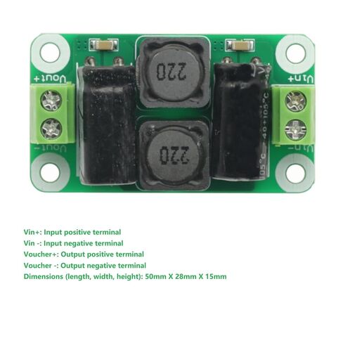 3PCS DC Power Filter Board 0-50V 4A Class D Power Amplifier Module for EMI Filter in Saudi Arabia