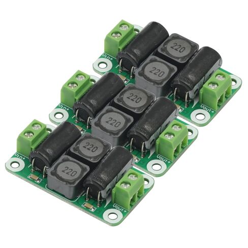 3PCS DC Power Filter Board 0-50V 4A Class D Power Amplifier Module for EMI Filter in Saudi Arabia