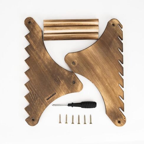 Knife Display Stand,Wood 8 Tier Knife Block,Wooden Fixed Knife Collection Display Stand Holder,for Knife Rustic Tactical & Survival Knives Cabin Home Decor in Saudi Arabia