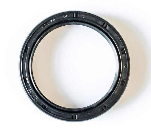 EAI Oil Seal 70mm X 90mm X 12mm TC Double Lip w/Spring. Metal Case w/Nitrile Rubber Coating in Saudi Arabia
