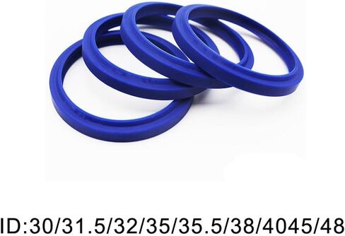 2PCS Polyurethane PU Hydraulic Oil Seal Cylinder Dust-Proof Hydraulic Seal, ID * OD * T/H(30x38x5x6.5mm) in Saudi Arabia
