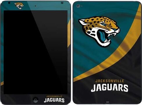 Skinit Decal Tablet Skin Compatible with iPad Mini 4 - Officially Licensed NFL Jacksonville Jaguars Flag Design in Saudi Arabia