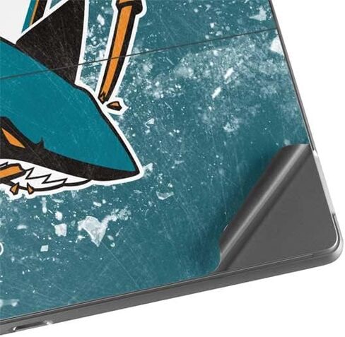 Skinit Tablet Decal Skin Compatible with Surface Pro 8 - Officially Licensed NHL San Jose Sharks Frozen Design in Saudi Arabia