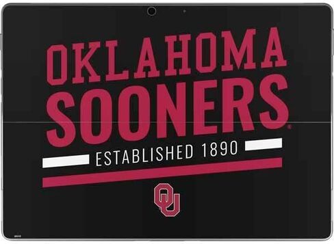 Skinit Decal Tablet Skin Compatible with Surface Pro 8 - Officially Licensed University of Oklahoma Only One Sooners Design in Saudi Arabia