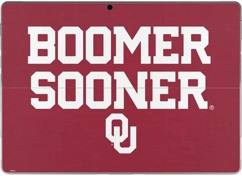 Skinit Decal Tablet Skin Compatible with Surface Pro 8 - Officially Licensed University of Oklahoma Only One Sooners Design in Saudi Arabia