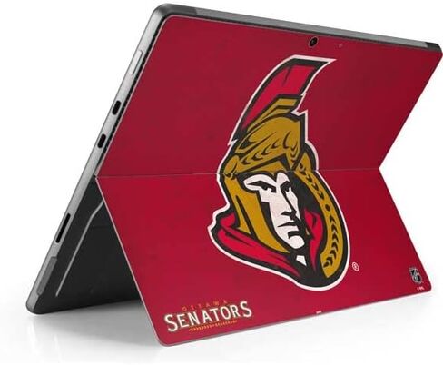 Skinit Decal Tablet Skin Compatible with Surface Pro 8 - Officially Licensed NHL Ottawa Senators Distressed Design in Saudi Arabia