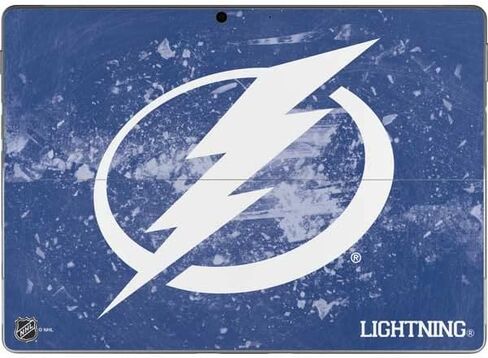 Skinit Tablet Decal Skin Compatible with Surface Pro 8 - Officially Licensed NHL Tampa Bay Lightning Frozen Design in Saudi Arabia