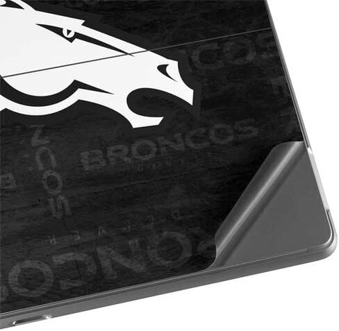 Skinit Tablet Decal Skin Compatible with Surface Pro 8 - Officially Licensed NFL Denver Broncos Black & White Design in Saudi Arabia