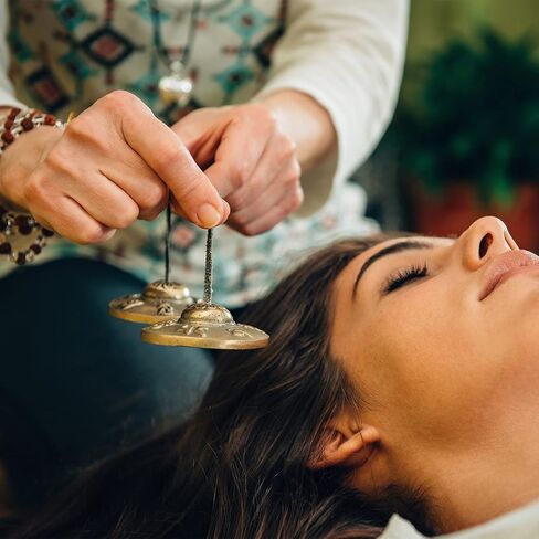 أجراس تينغشا الصنج للتأمل أجراس الرنين للتأمل، لأداة الإيقاع in Saudi Arabia