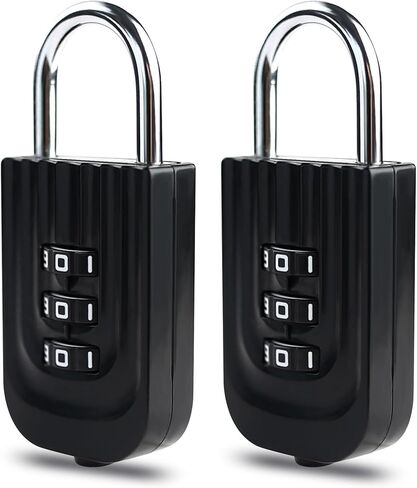 Combination Lock for Locker, Gym Locker Lock with Code, Small Padlock Combination, Combo Padlock for School, Cabinet, Storage Hasp, Travel Luggage Zipper, Gun Case, Tool Box, Candados in Saudi Arabia