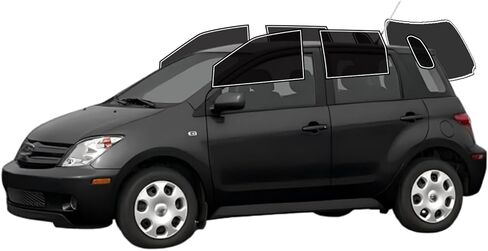 AUTOTEK مسبق القطع من جميع الجوانب، طبقة تظليل النوافذ للسيارات، حماية من الشمس، حماية الخصوصية، طبقة زجاجية مضادة للكسر، أي مجموعة تظليل ملونة لـ Scion XA 2004-2007 in Saudi Arabia