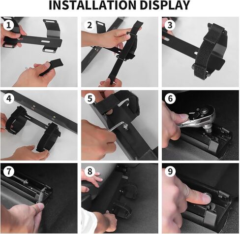 JeCar Under Front Seat Fire Extinguisher Bracket Mount Holder Compatible with Chevy Silverado Accessories 2019-2025 in Saudi Arabia