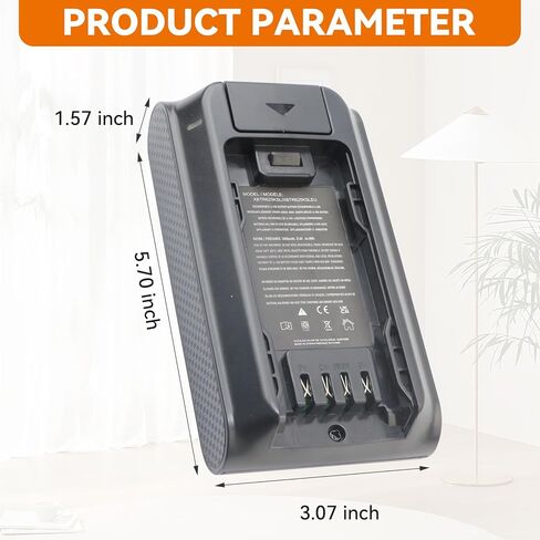 Battery Replacement for Shark Detect Pro IW3511 IW3615 IW3110C IW3111C IW3120C BU3521 BU3523 Cordless Vacuum Cleaner, Model: XBTR625KSL XBTR625KSLN XBTR625KSLEUN XBTR625KSLEU Battery 3000mAh 21.6V in Saudi Arabia