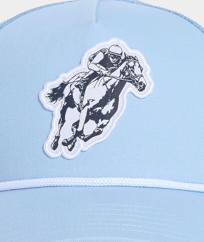 Vineyard Vines Kentucky Derby Horse Racing Trucker Hat, Jake Blue, onesz in Saudi Arabia