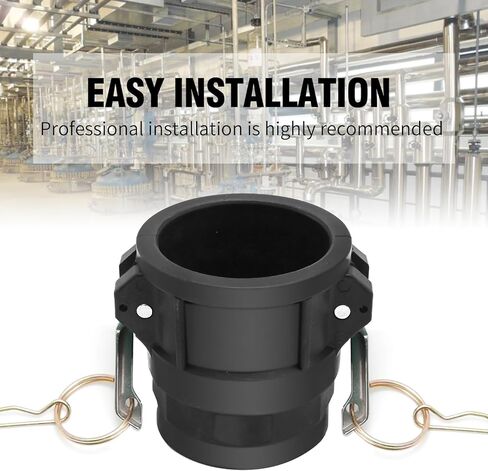 Anxingo 2Pcs Camlock Fittings, Female Coupler with Female NPT D-200, 2'' cam Lock Fittings Couplings in Saudi Arabia