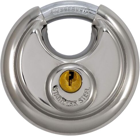 سلسلة PACLOCK's Disc Padlock PRO™، من الفولاذ المقاوم للصدأ، بمفتاح مختلف، in Kuwait
