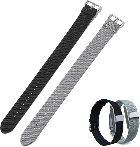 Replacement Straps Compatible with Hume Health Band - Adjustable Soft Woven Nylon & Adjustable Clasp Buckle & Loop Closure for Secure, Strap Wristband for Hume Band Wristband Bracelet,All-Day Comfort in Kuwait