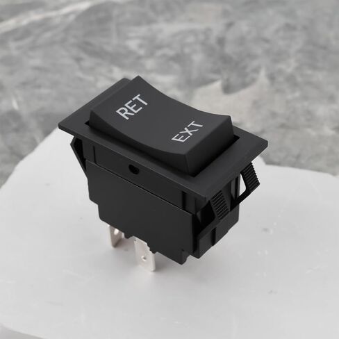 2pcs 4Pin Momentary RV Jack Rocker Switch KCD2-7 15A 250V for Tongue Jack Retract Extend in Saudi Arabia