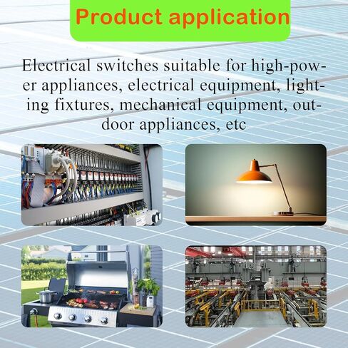 مفتاح مضمّن DC 12V، 12V-24V IP67 DPST 25A Ocn/Off مع كابل SAE، مفتاح مضمن عالي التحمل 12V لمفاتيح التبديل الصناعية، ATV، الأجهزة الخارجية للسيارات والدراجات النارية in Kuwait