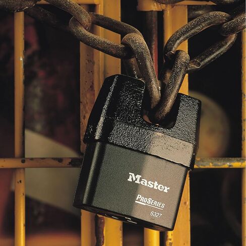 قفل MASTER LOCK شديد التحمل مقاوم للطقس [معتمد من التأمين CEN] [قيد مغلق] [مفتاح] [خارجي] 6327EURDCC - للنقل والتطبيقات الصناعية in Kuwait
