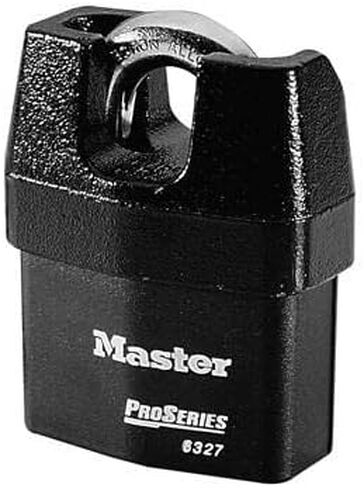 قفل MASTER LOCK شديد التحمل مقاوم للطقس [معتمد من التأمين CEN] [قيد مغلق] [مفتاح] [خارجي] 6327EURDCC - للنقل والتطبيقات الصناعية in Kuwait