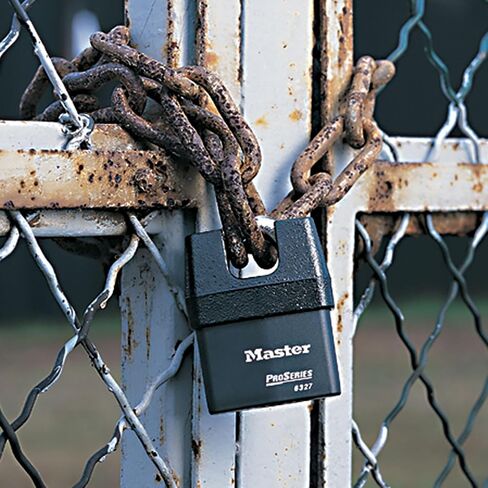 قفل MASTER LOCK شديد التحمل مقاوم للطقس [معتمد من التأمين CEN] [قيد مغلق] [مفتاح] [خارجي] 6327EURDCC - للنقل والتطبيقات الصناعية in Kuwait