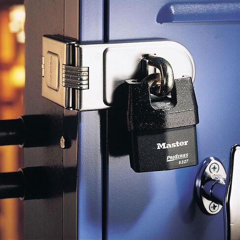 قفل MASTER LOCK شديد التحمل مقاوم للطقس [معتمد من التأمين CEN] [قيد مغلق] [مفتاح] [خارجي] 6327EURDCC - للنقل والتطبيقات الصناعية in Kuwait