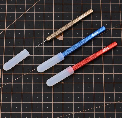ANSAI 3-Piece 3 Colors Mini Precision Hobby Tool Set,Metal Applicator Needles for Adhesive Dispensing in Saudi Arabia