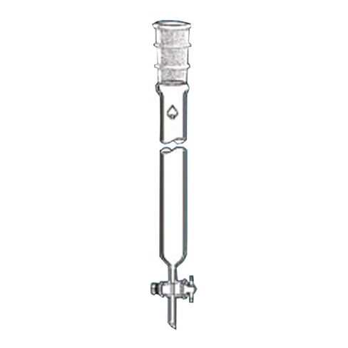 عمود كروماتوغرافي فلاشي مطلي بالإيبوكسي من سلسلة 5903-27، قابس 1:5 PTFE، وصلة 24/40، معرف 41 مم in Kuwait