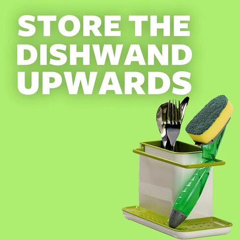Scotch Brite Dishwand Kit, 3M Dishwand and 7 Scotch Brite Dishwand Refills, Heavy Duty Dish Sponge with Handle, Dish Scrubber with Handle Includes Dishwashing Gloves in Saudi Arabia