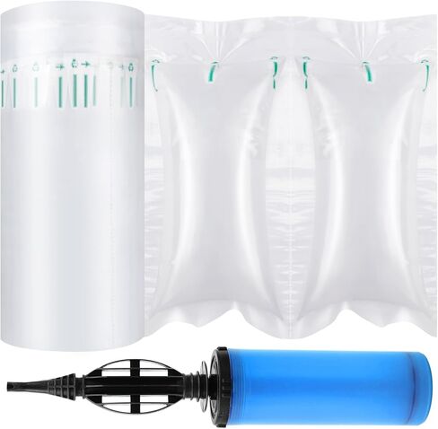 وسائد هوائية للشحن مع أكياس هوائية لتغليف المضخة، عدد 500 حشوة تعبئة قابلة للنفخ، لوازم شحن بديلة لتعبئة الفول السوداني، حشوات المحفظة للشكل 3.54 بوصة × 7.87 بوصة in Kuwait