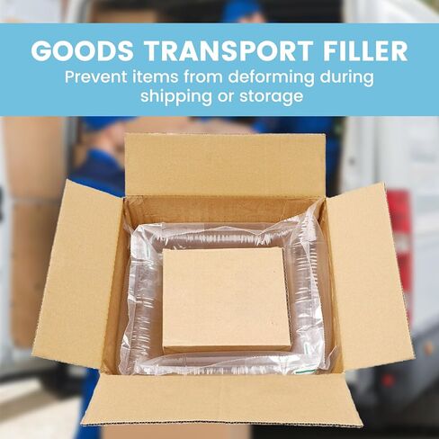 وسائد هوائية للشحن مع أكياس هوائية لتغليف المضخة، عدد 500 حشوة تعبئة قابلة للنفخ، لوازم شحن بديلة لتعبئة الفول السوداني، حشوات المحفظة للشكل 3.54 بوصة × 7.87 بوصة in Kuwait