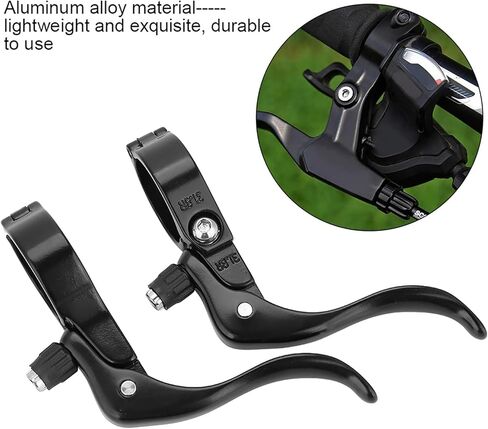 Bike Brake Levers, 1 Pair Bicycle Brake Levers Aluminium Alloy Bike Brake Handle Universal 31.8mm for Most Bicycle, Road Bike, Mountain Bike in Saudi Arabia