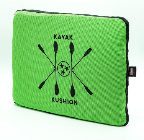 Silicone-Infused Foam Kayak Seat Cushion, 2 Inch Thick, Adjustable Straps, Lightweight, Non-Slip, Quick-Dry Removable Mesh Cover, Breathable Kayak Seat Pad for Comfort & Support, Soft in Saudi Arabia